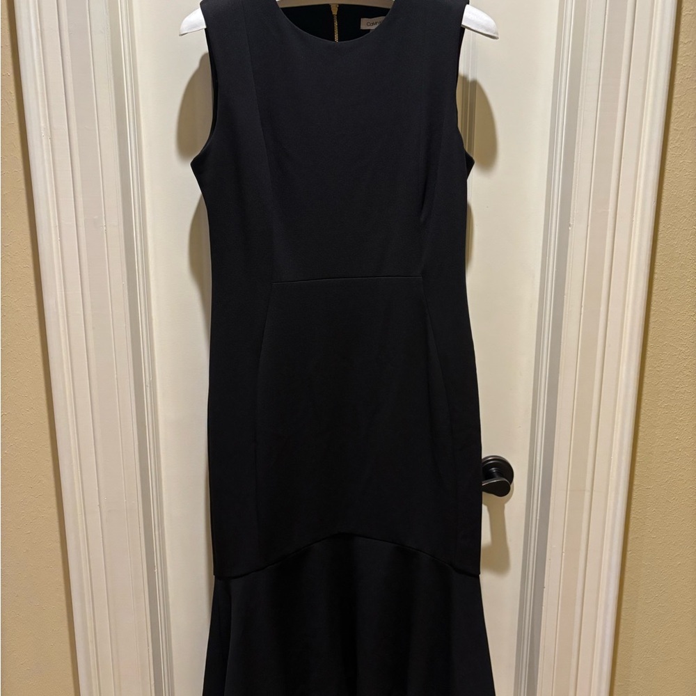 Calvin Klein Black Midi Dress
